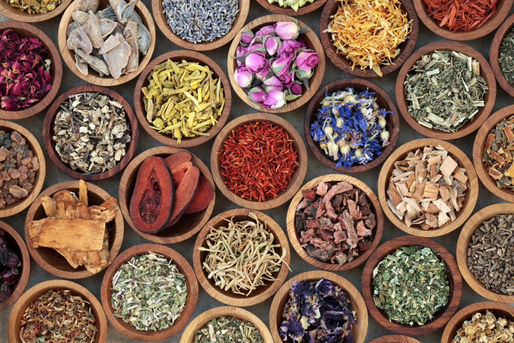 raditional Ayurvedic herbs including turmeric, ashwagandha, and tulsi—cornerstones of natural immunity- myhealthlogy.com